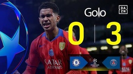 Liga Campeões: Chelsea vs PSG, Golo 0-3 Mayulu (2025-2026)