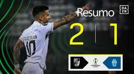 Liga Conferência Europa: V. Guimarães 2 - 1 Mlada Boleslav (2024-2025)