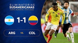 Qualificação Mundial América do Sul: Argentina 1 - 1 Colômbia (2026)