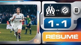 Ligue 1: Marseille 1 - 1 Montpellier (2022-2023)