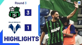 Serie A: Sassuolo 3 - 1 Verona (2023-2024)