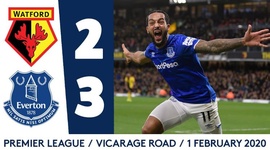 Premier League: Watford 2 - 3 Everton (2019-2020)