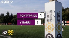 Premier League: Pontypridd 1 - 1 Barry Town United (2023-2024)