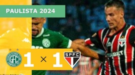 Campeonato Paulista: Guarani 1 - 1 São Paulo (2024)