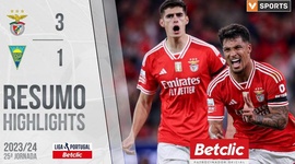 Liga Portugal Betclic: Benfica 3 - 1 Estoril (2023-2024)