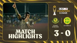 CAF Champions League: Young Africans 3 - 0 JS Kabylie (2025-2026)