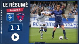 Ligue 1: Auxerre 1 - 1 Clermont Foot (2022-2023)
