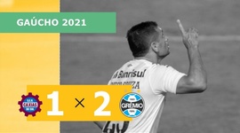 Campeonato Gaúcho: Caxias 1 - 2 Grêmio (2021)
