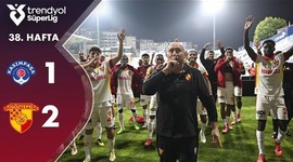 Super Ligi: Kasimpasa 1 - 2 Göztepe Izmir (2024-2025)