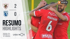 Liga NOS: Santa Clara 2-0 B SAD (2020-2021)