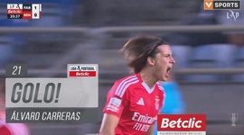 Liga Portugal Betclic: Farense vs Benfica, Golo 1-1 Álvaro Carreras (2024-2025)