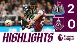Premier League: Newcastle 2 - 0 Burnley (2023-2024)