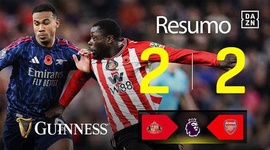 Premier League: Sunderland 2 - 2 Arsenal (2025-2026)