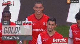 Liga Portugal Betclic: Sp. Braga vs Farense, Golo 2-0 El Ouazzani (2024-2025)