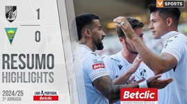 Liga Portugal Betclic: V. Guimarães 1 - 0 Estoril (2024-2025)