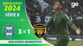 Série B: Coritiba 3 - 1 Amazonas FC (2024)