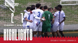 Juniores A S19 I Divisão: Alverca 2 - 1 Beira-Mar (2023-2024)