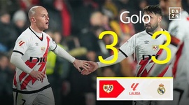 La Liga: Rayo Vallecano vs Real Madrid, Golo 3-3 Palazon (2024-2025)