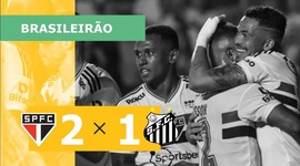 Brasileirão: São Paulo 2 - 1 Santos (2022)