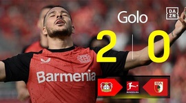 Bundesliga: Leverkusen vs FC Augsburg, Golo 2-0 Buendia (2024-2025)