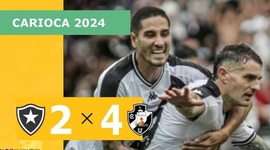 Campeonato Carioca: Botafogo 2 - 4 Vasco (2024)