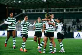 Sporting empata mas qualifica-se para os oitavos de final da Taça Europa feminina