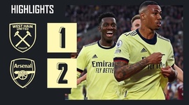Premier League: West Ham 1 - 2 Arsenal (2021-2022)