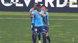 Liga Portugal 2 Meu Super: Vizela vs Benfica, Golo 1-0 J. Wynder (p.b.) (2024-2025)