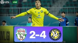 Super League: Sogdiyona Jizzakh 2 - 4 Surkhon Termez (2024)