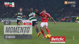 Liga Portugal Betclic: Sporting vs Benfica, Jogada Di María, 67' (2024-2025)