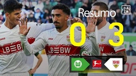 Bundesliga: VfL Wolfsburg 0 - 3 Estugarda (2025-2026)