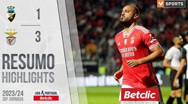 Liga Portugal Betclic: Farense 1 - 3 Benfica (2023-2024)