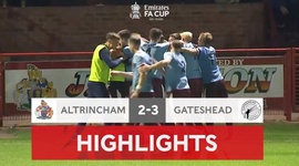 FA Cup: Altrincham FC 2 - 3 Gateshead FC (2021-2022)