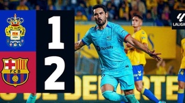 La Liga: Las Palmas 1 - 2 Barcelona (2023-2024)