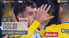 Liga Portugal Betclic: Estoril vs Desp. Chaves, Golo 3-0 Alejandro Marqués (2023-2024)