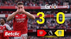 Premier League: Arsenal vs Leeds, Golo 3-0 Gyökeres (2025-2026)