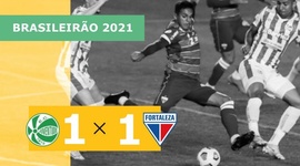 Brasileirão: Juventude 1 - 1 Fortaleza (2021)