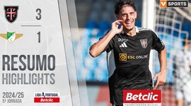 Liga Portugal Betclic: Casa Pia 3 - 1 Moreirense (2024-2025)