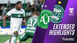 Brasileirão: Chapecoense 3 - 3 Coritiba (2026)
