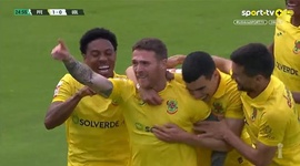 Liga Portugal 2 Meu Super: Paços Ferreira vs U. Leiria, Golo 1-0 Antunes (g.p.) (2024-2025)