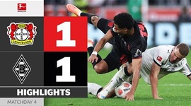 Bundesliga: Leverkusen 1 - 1 Mönchengladbach (2025-2026)