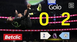 Premier League: Tottenham vs Man City, Golo 0-2 Semenyo (2025-2026)