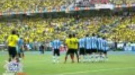 QF Mundial Am. Sul: Colômbia  1-2 Argentina (2014)
