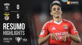 Taça de Portugal Generali Tranquilidade: Tirsense 0 - 5 Benfica (2024-2025)
