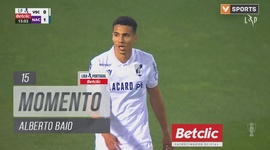 Liga Portugal Betclic: V. Guimarães vs Nacional, Jogada Alberto Baio, 15' (2024-2025)
