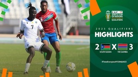 Qualificação CAN: Sudão do Sul 2 - 3 Gâmbia (2023)