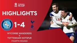 FA Cup: Wycombe Wanderers 1 - 4 Tottenham (2020-2021)