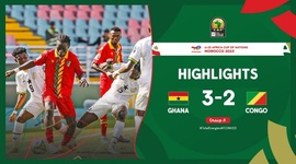 Campeonato Africano Sub-23: Gana 3 - 2 Congo (2023)