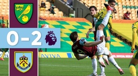 Premier League: Norwich 0 - 2 Burnley (2019-2020)