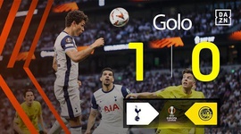 Liga Europa: Tottenham vs Bodo, Golo 1-0 Brennan Johnson (2024-2025)